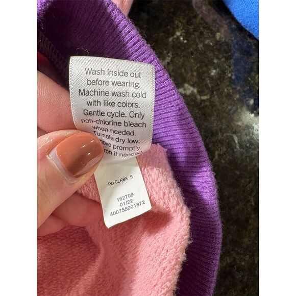 SO Women's Multicolor Zippered Hoodie Jacket Size S - Picture 13 of 13